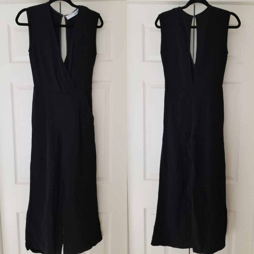IRO v-neck sleeveless jumpsuit Size 2
